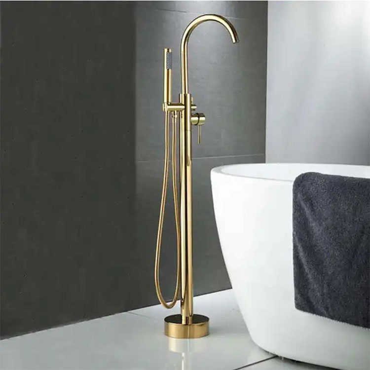 Mga Marangyang Freestanding Bathtub Faucet